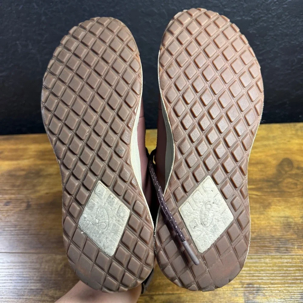Chaco Borealis Peak Brown Leather Waterproof Hiking Boots Womens 8.5